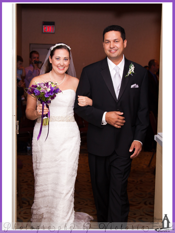 Barclay Towers Wedding in Virginia Beach: Dana + Celio