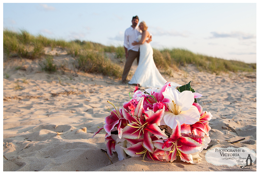First Landing State Park Beach Wedding: Beth + Ken