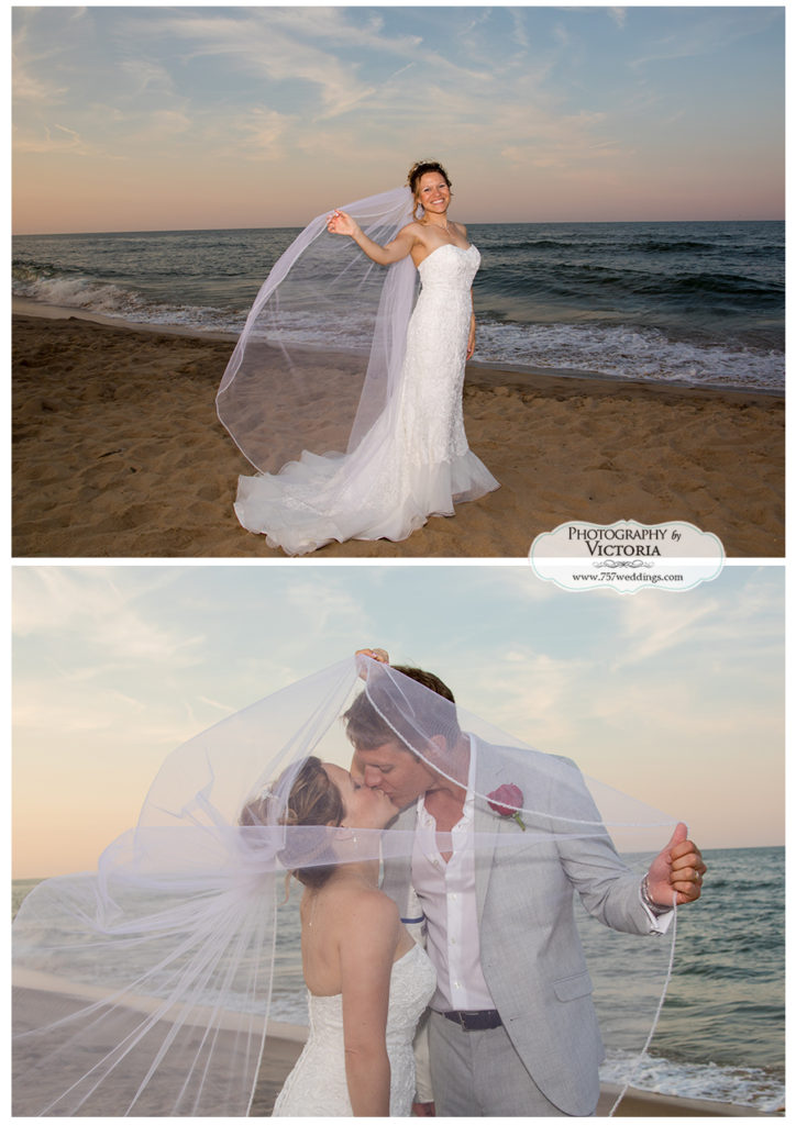 Virginia Beach Oceanfront Wedding: Chelsae + Miles