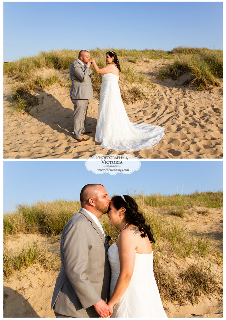 First Landing State Park Beach Wedding: Danielle + Brian
