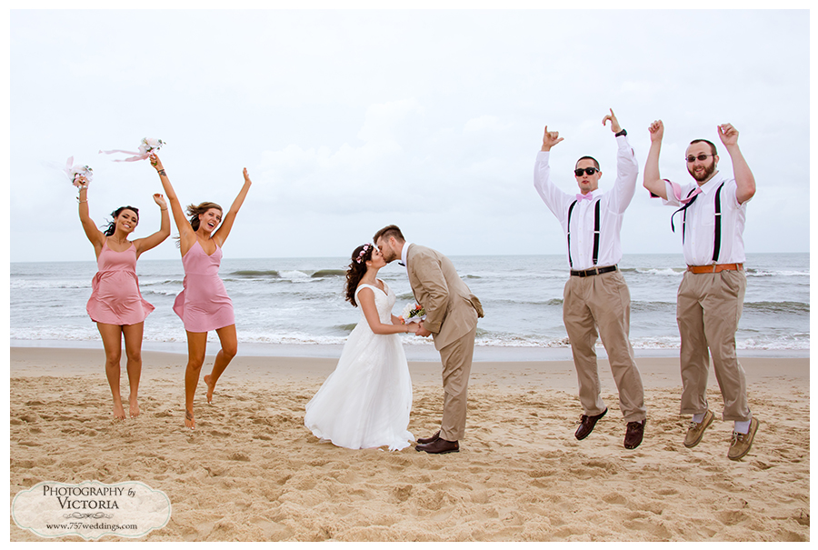 Sandbridge Beach Wedding: Layne + Davey