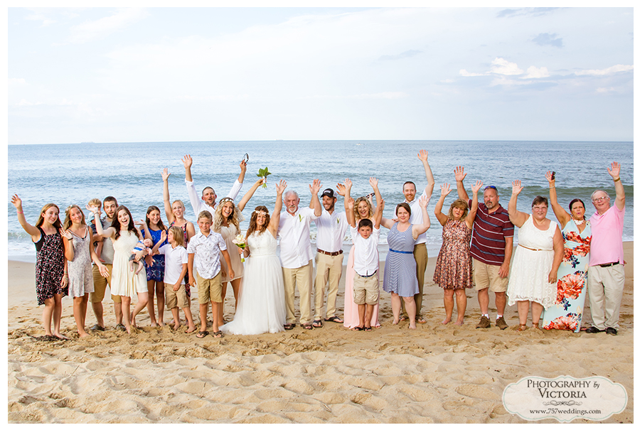 Croatan Beach Wedding: Judy + Don
