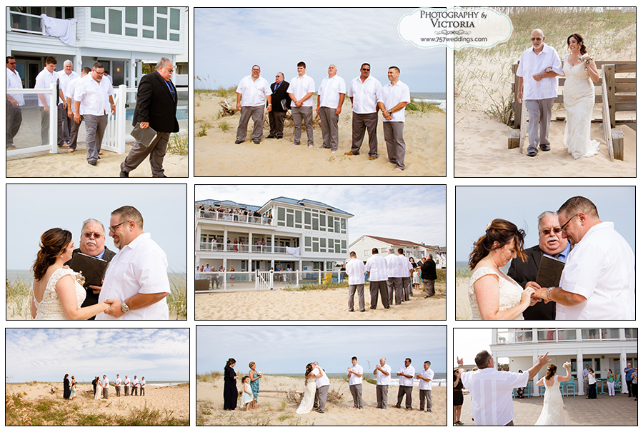 Sandbridge Beach House Wedding - Beach Wedding Packages in Virginia Beach - Photography by Victoria Begault - 757Weddings.com