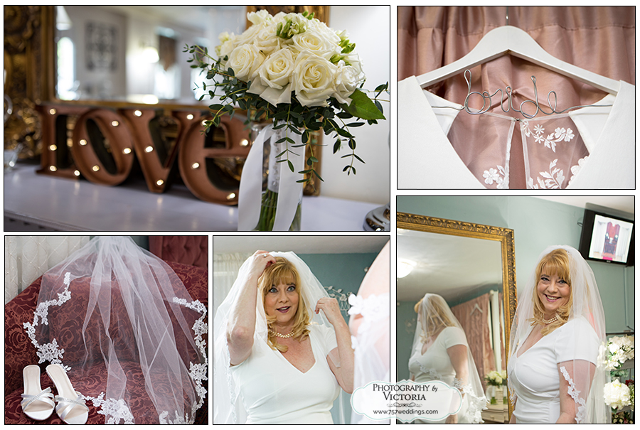 Kyra and William's Virginia Beach elopement in May 2020 - indoor Virginia Beach wedding venue