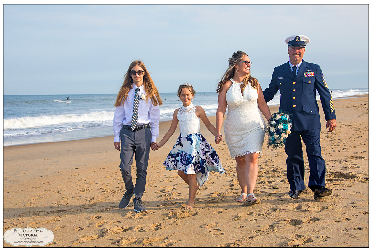 Lisa and Bob's Virginia Beach elopement - 757weddings.com - Reverend Bruce Begault and photographed by Victoria Begault. - Virginia Beach Wedding Packages