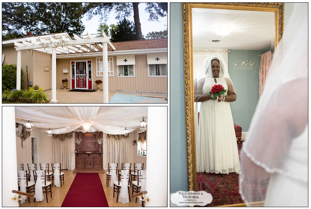 LaShaya and Alfred from Pittsburgh, PA eloped at our indoor wedding venue, officiated by Reverend Bruce. Victoria photographed the ceremony followed by a short beach session.