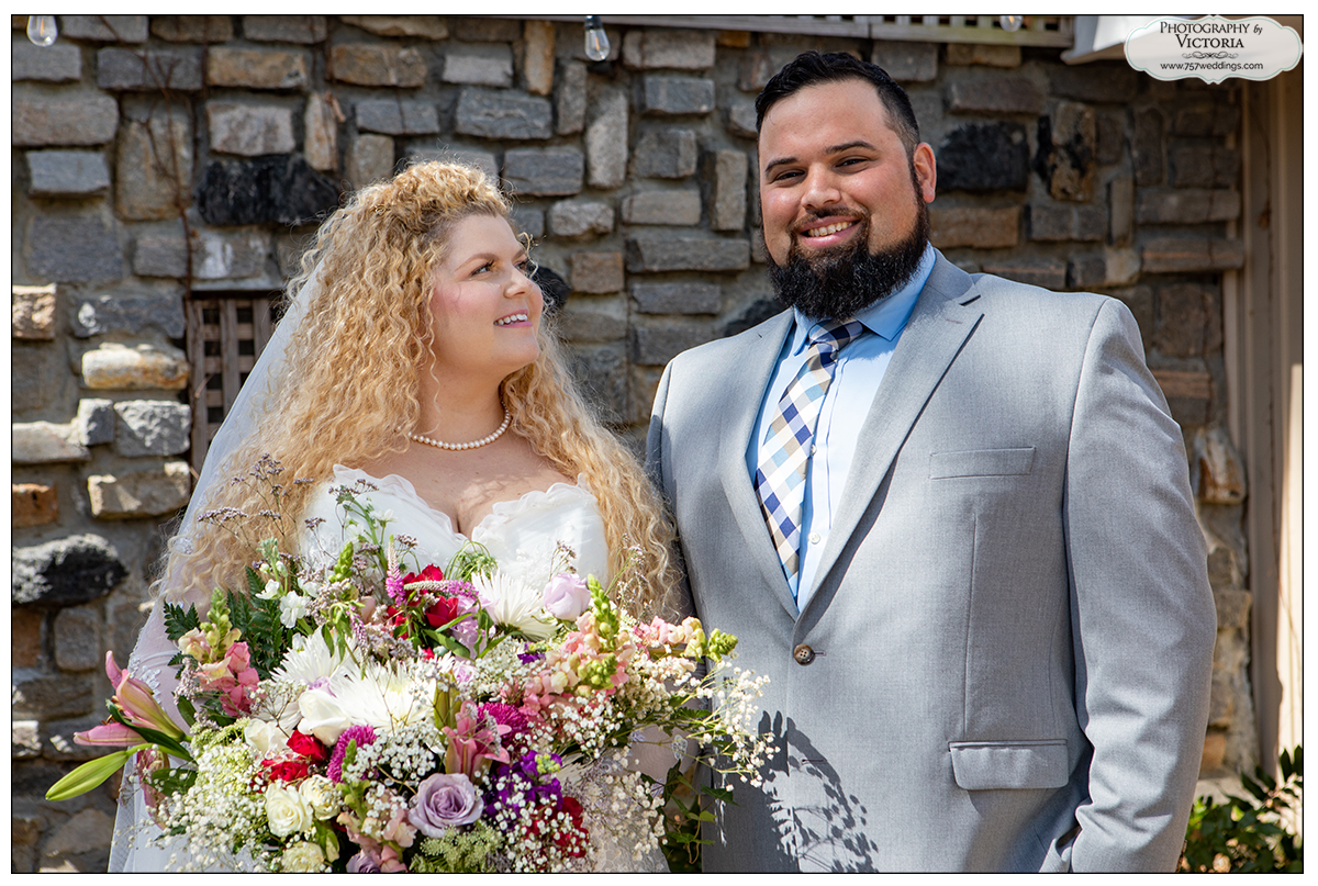 Janelle and Joshuah's March 2021 wedding at our indoor wedding venue, the Virginia Beach Wedding Chapel
