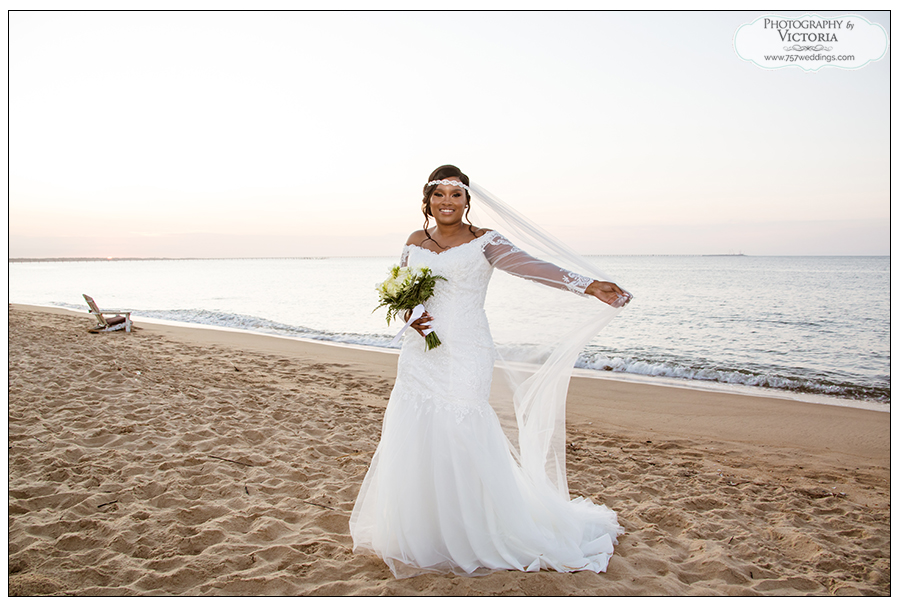 First Landing State Park wedding in Virginia Beach - Quita and Mark's 2019 beach wedding