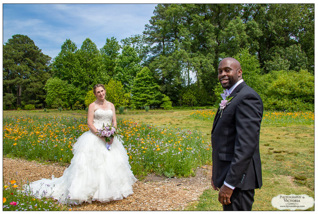 Norfolk Botanical Garden Wedding: April + Dewayne