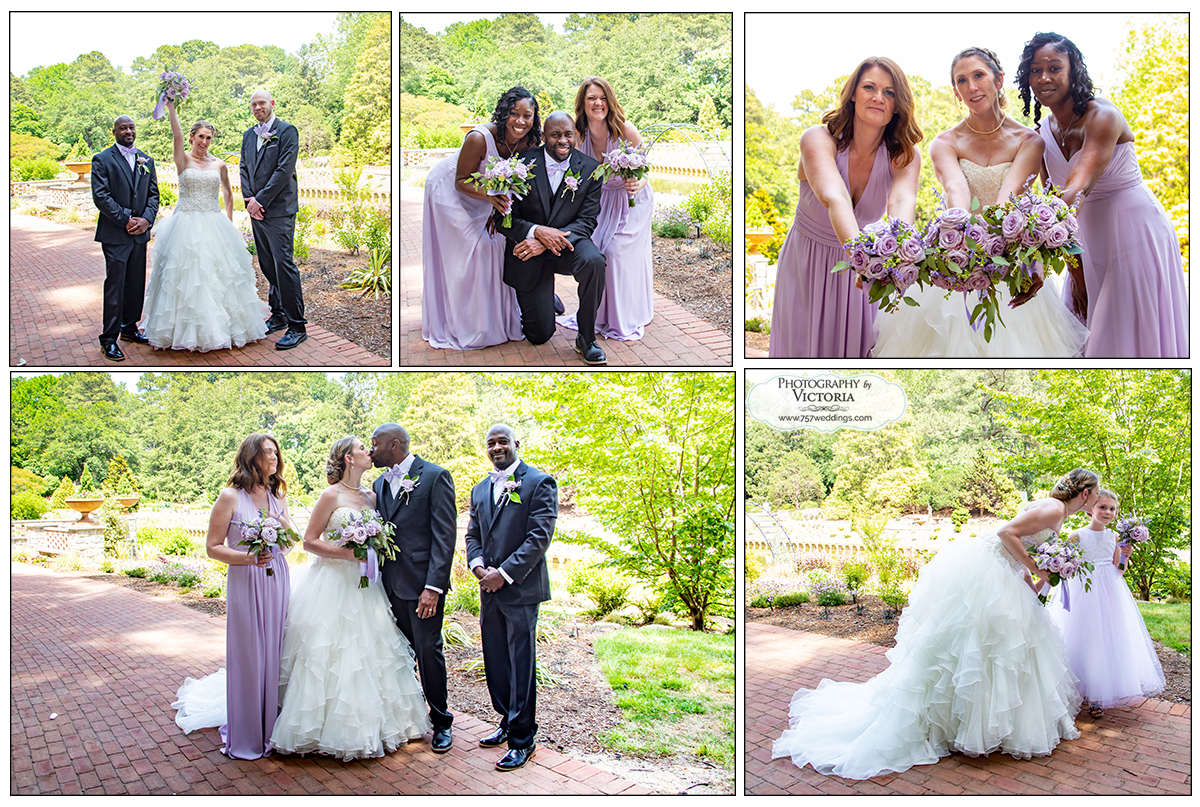 April and Dewayne's Norfolk Botanical Garden Wedding - Photography by Victoria Begault - 757weddings.com