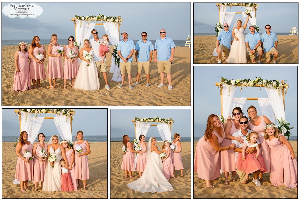 Little Island Park in Sandbridge beach wedding -  Kristin and Joshua's wedding - Virginia Beach wedding - Virginia Beach wedding packages - beach wedding packages