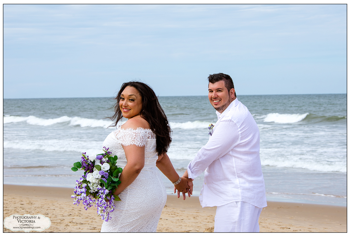 Elizabeth and Roy's May 2021 Virginia Beach Oceanfront Wedding