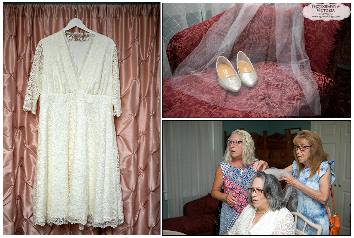 Virginia Beach Wedding Chapel - indoor wedding venue - Dinah and David's July wedding