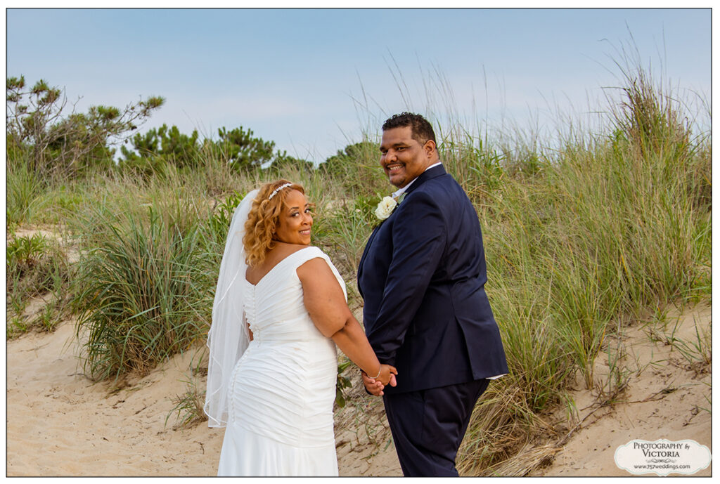 First Landing State Park Wedding: Keira + Maurice