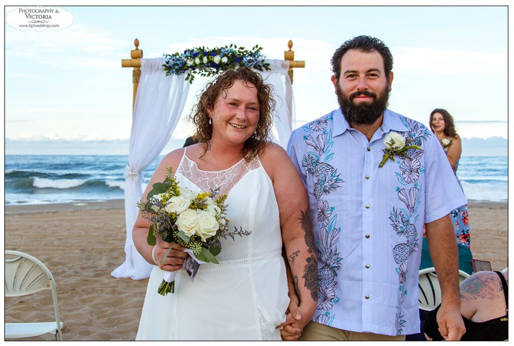 Sandbridge Beach Wedding: Darci + Josh