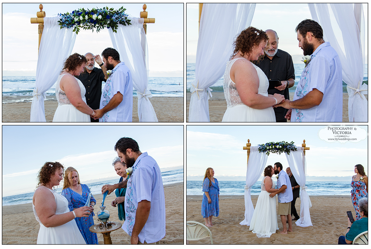 Darci and Josh's Sandbridge Beach Wedding - 757Weddings.com - Virginia Beach Wedding Chapel - Virginia Beach Wedding Packages - Beach wedding packages - Beach wedding in Virginia Beach
