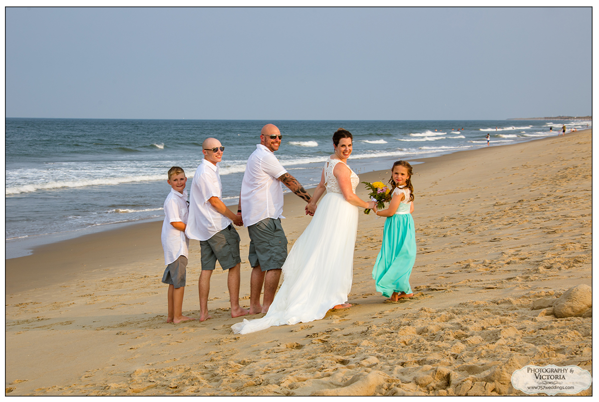 Sandbridge Beach Wedding - Virginia Beach - 757Weddings.com - Photography by Victoria Begault - Reverend Bruce Begault - Virginia Beach wedding packages