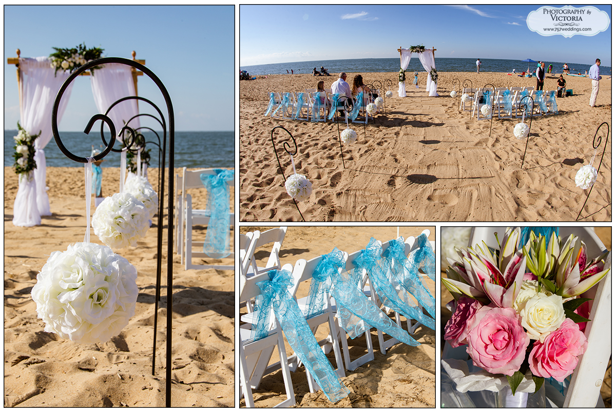Beach wedding packages in Virginia Beach