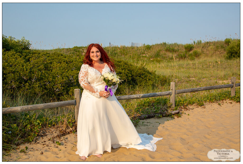 Sandbridge Beach Wedding at Little Island Park: Amanda + Brad