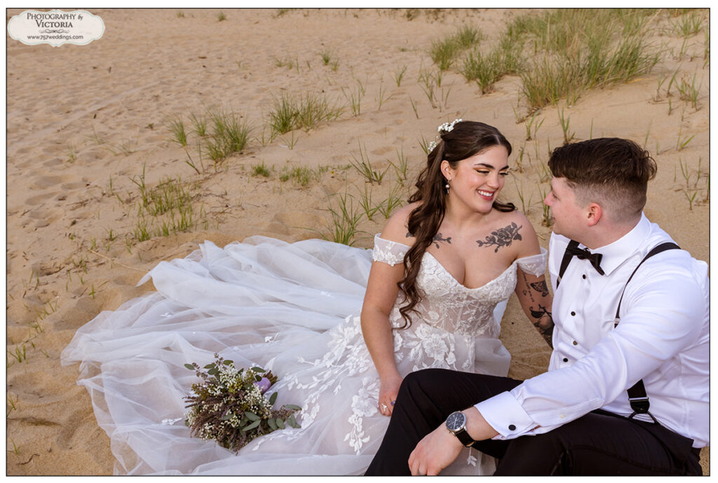 First Landing State Park Wedding: Veronica + Justin