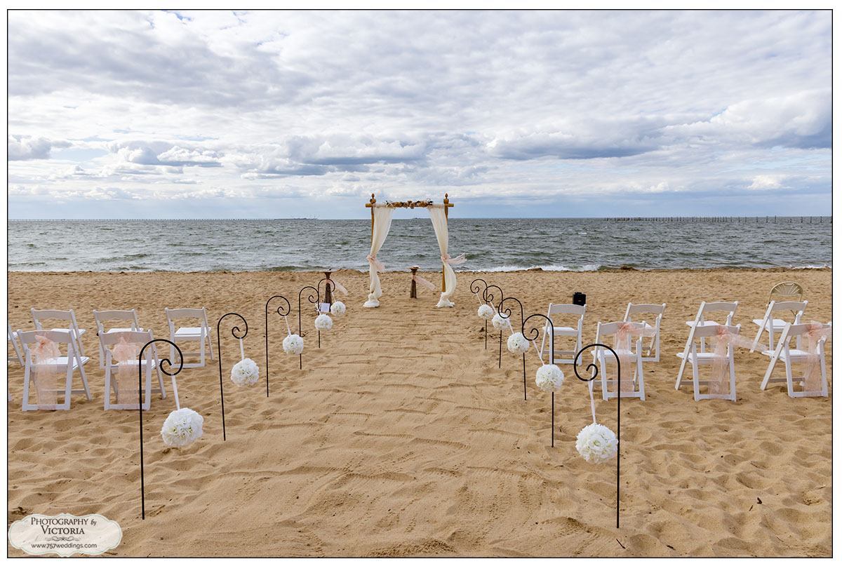 Lisa and Glen's Virginia Beach wedding at First Landing State Park - beach wedding packages in Virginia Beach