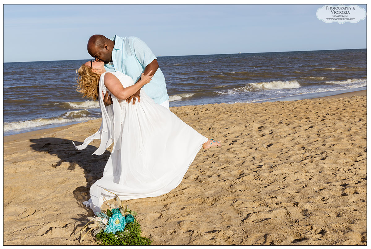Ruth and Edward's Virginia Beach north end elopement - Virginia Beach elopement packages - Virginia Beach Wedding Chapel 757 Weddings