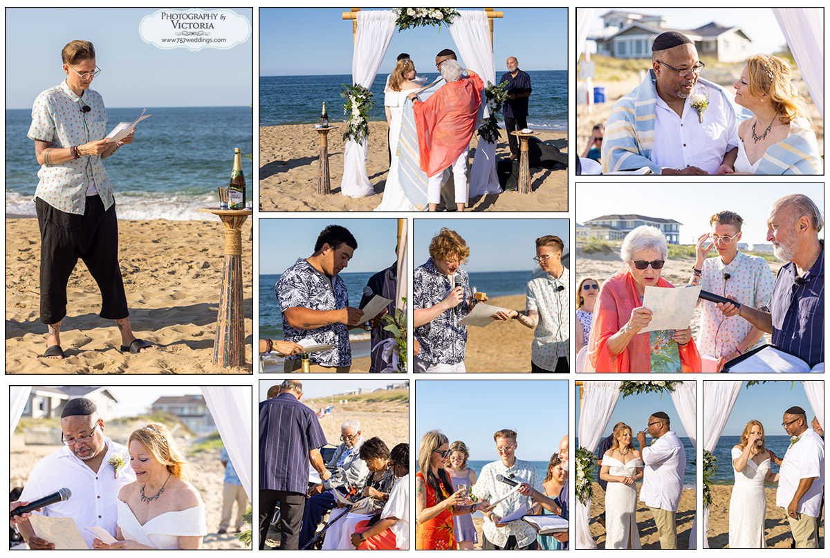Lyz and Thomas' Sandbridge beach wedding in Virginia Beach - Virginia Beach Wedding Chapel - Reverend Bruce Begault - photography by Victoria Begault - 757Weddings - Virginia Beach wedding packages