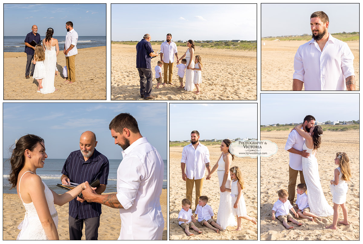 Virginia Beach elopement packages - Shannon & Brandon - 757weddings.com - Virginia Beach weddings on the beach