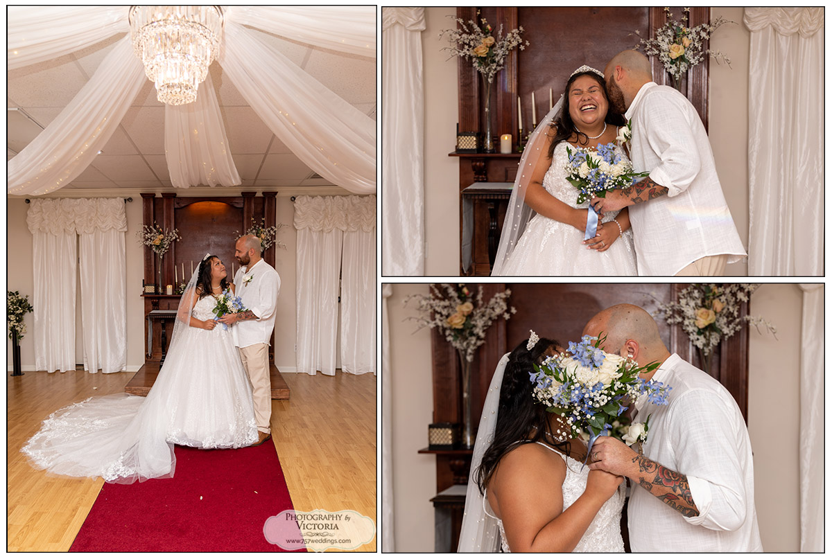 Maria and Alec's indoor wedding in Virginia Beach - Virginia Beach wedding packages - Virginia Beach wedding venue