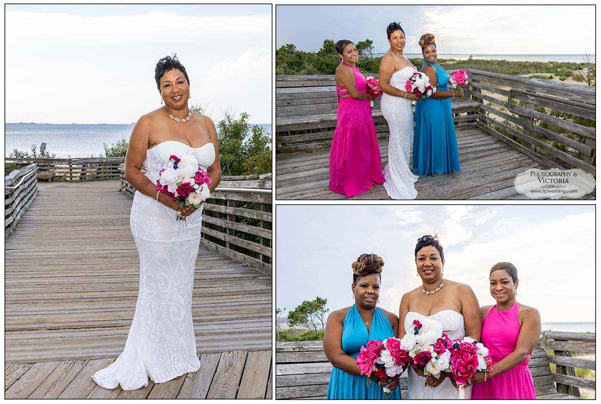 Juanita and Gary's beach wedding at First Landing State Park in Virginia Beach - Virginia Beach wedding packages - 757weddings.com