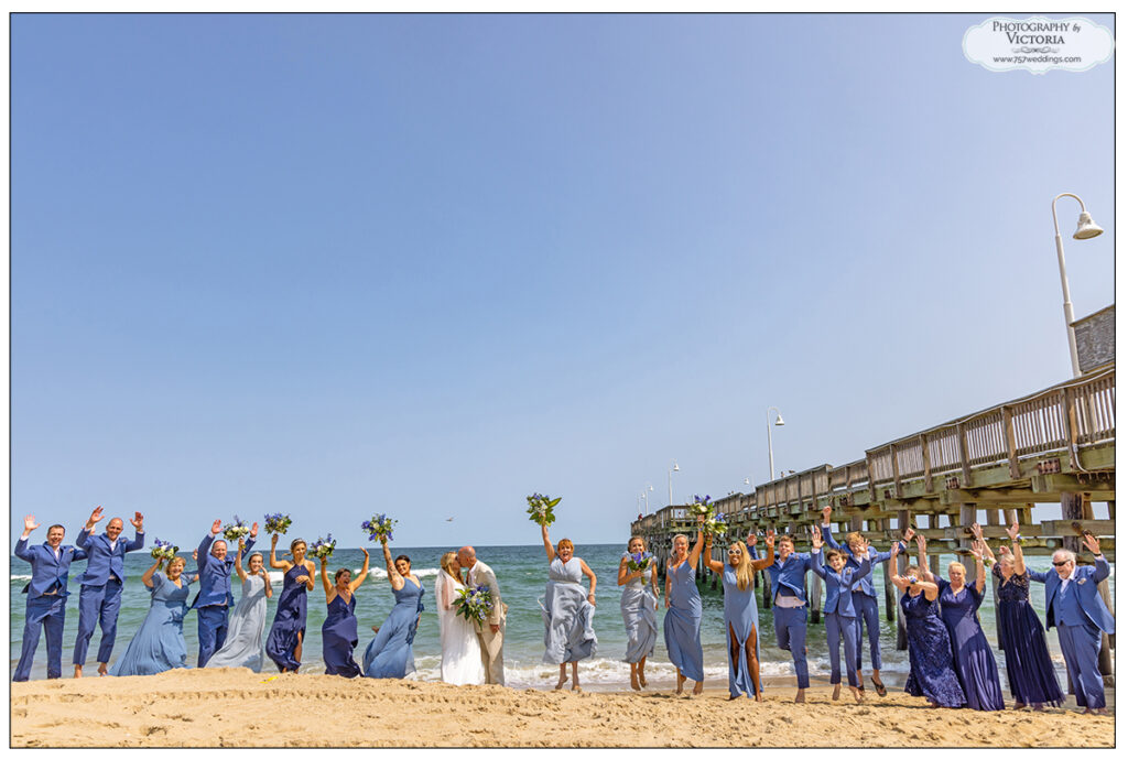 Sandbridge Beach Wedding at Little Island Park: Kelly + Brian