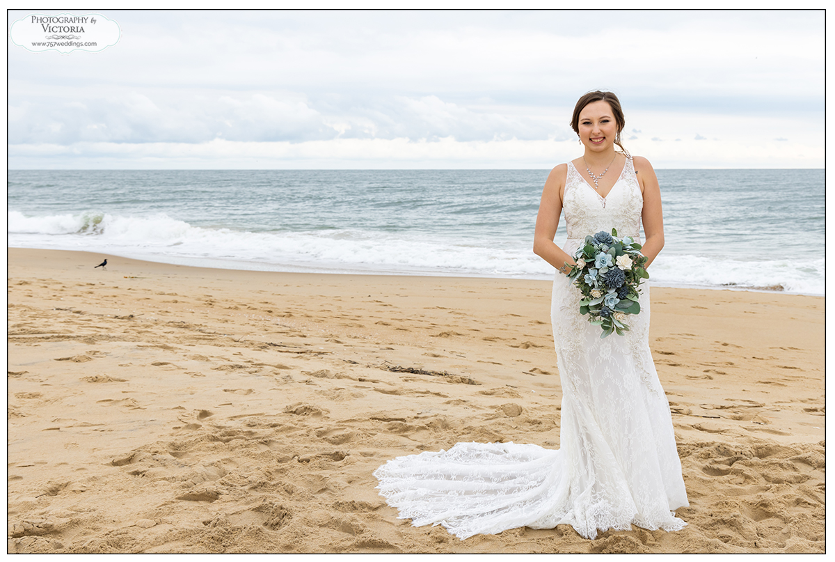 Emerald and Cameron's beach wedding at Little Island Park in Sandbridge in Virginia Beach in October 2022