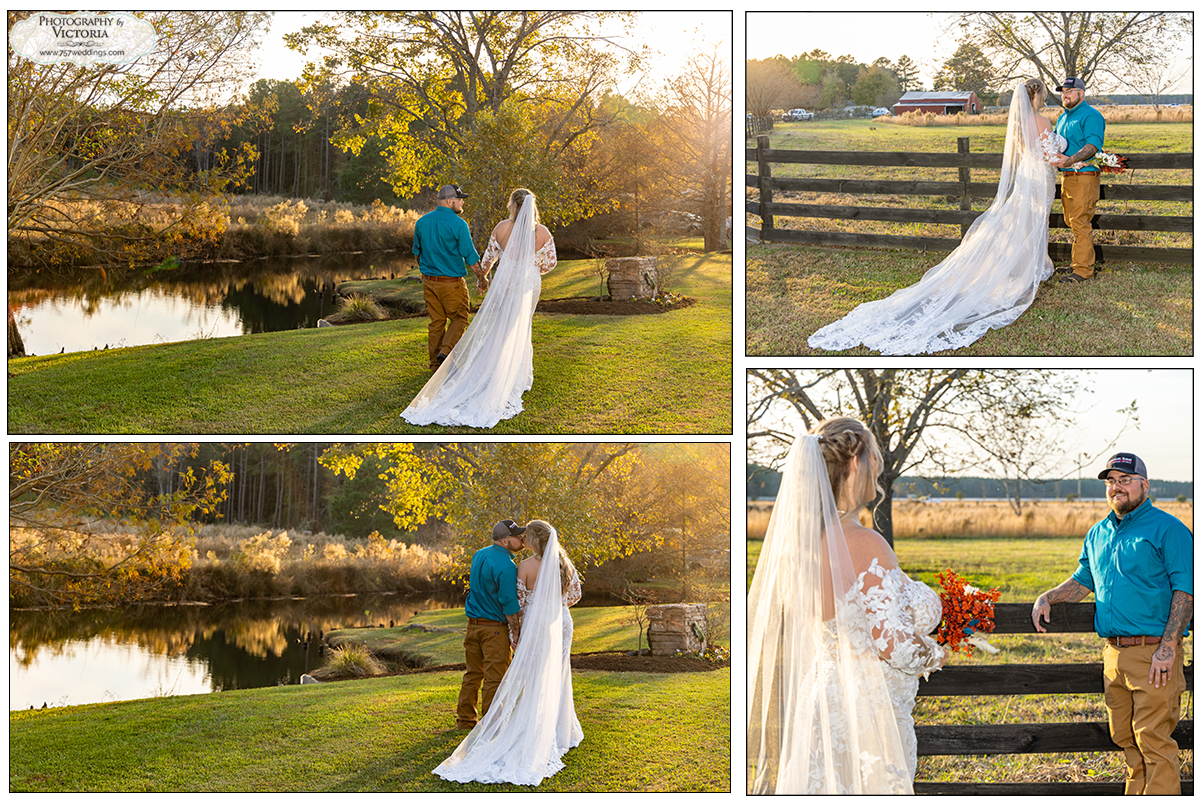 Paige and Cody's North Carolina wedding - photography by Victoria and Maddie