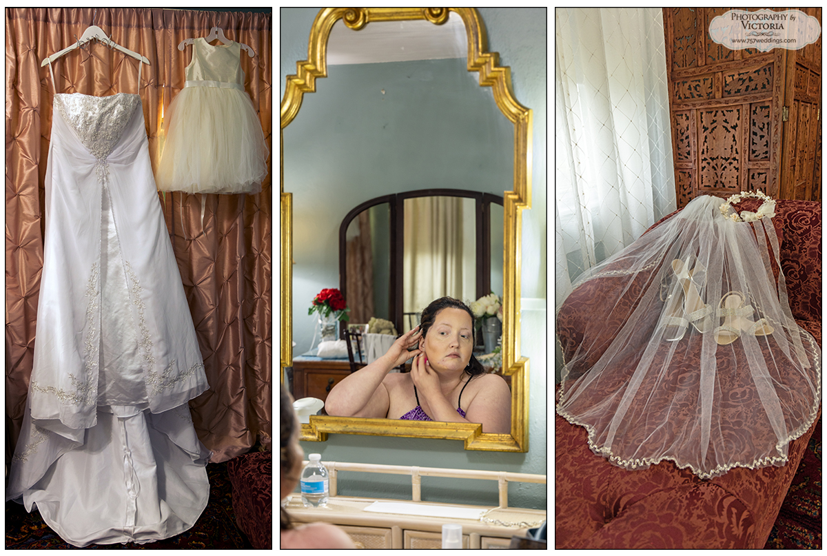 Bilinda and Jerzon's indoor elopement - ceremony by Reverend Bruce Begault - photography by Victoria Begault