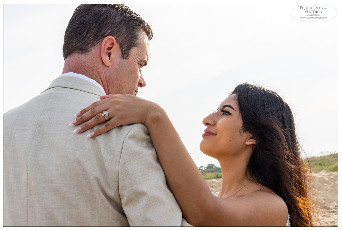 Brianna and Kevin's Virginia Beach Elopement - Reverend Bruce Begault - photography by Victoria Begault